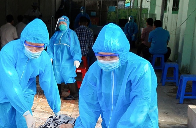 Hậu Giang ghi nhận 54 ca mắc Covid-19 trong 24 giờ. Ảnh: minh họa