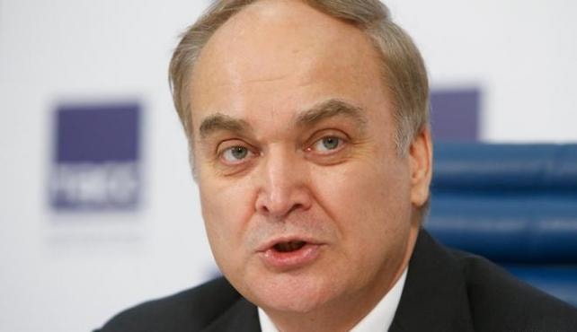 Đại sứ Nga tại Mỹ Anatoly Antonov - Ảnh: Reuters