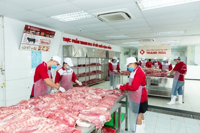 Công ty TNHH cung ứng thực phẩm Thanh Nga có ca F0 đã khiên dịch bệnh lây lan ra cộng đồng. Ảnh: Thanh Nga Foods - Thịt Sạch Tươi ngon.