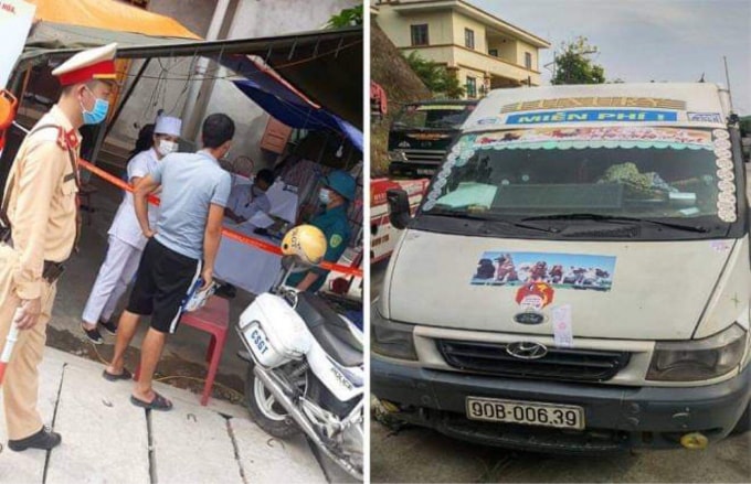 Phương tiện vi phạm do Phạm Công Duy điều khiển.