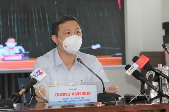 Ông Dương Anh Đức, Phó Chủ tịch UBND TP. HCM.