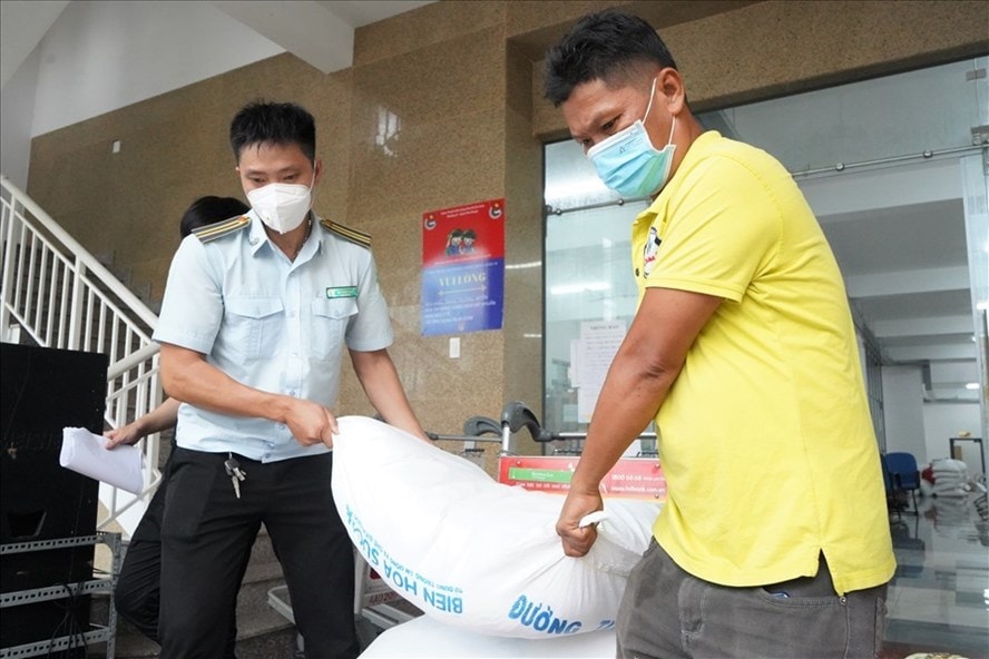 TP.HCM miễn phí vận chuyển nhu yếu phẩm thiện nguyện từ Vĩnh Phúc vào địa bàn TP. Ảnh: minh họa