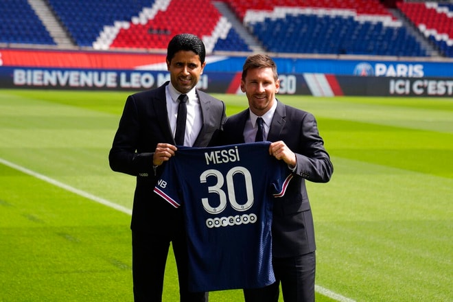 Siêu sao Lionel Messi chính thức đầu quân của PSG. Ảnh: internet