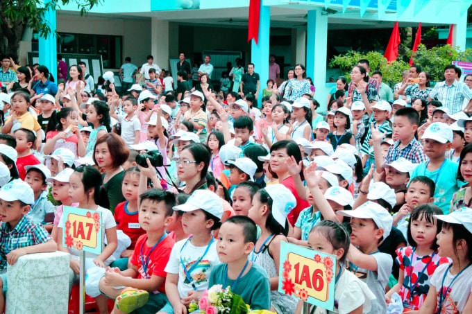 Chương trình phổ thông 2018 được đưa vào giảng dạy ở lớp 1 nhận được sự quan tâm lớn của toàn xã hội (ảnh nguồn internet).