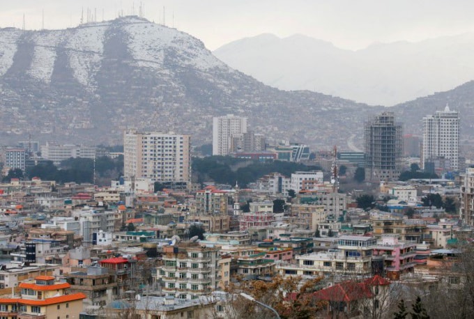 Toàn cảnh khu vực xanh ở Kabul, Afghanistan - Ảnh: REUTERS