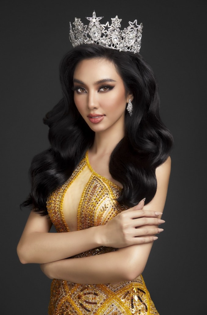 Thùy Tiên đại diện Việt Nam tham dự Miss Grand International 2021.