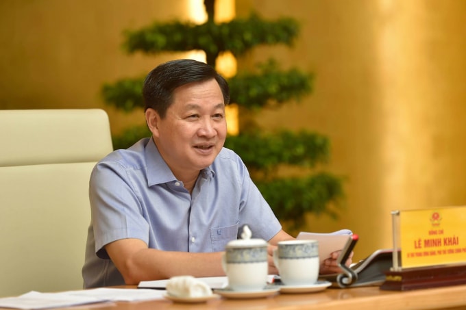 Phó Thủ tướng Chính phủ Lê Minh Khái chủ trì cuộc họp Ban Chỉ đạo điều hành giá.