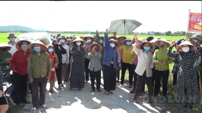 Người dân địa phương rất bức xúc trước việc trại lợn