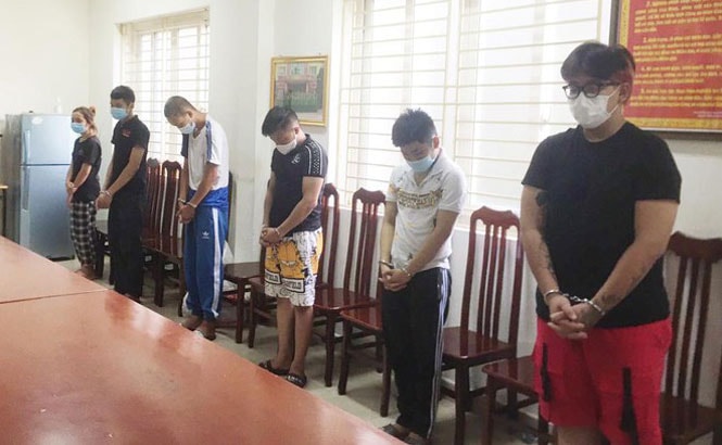 Hình ảnh các đối tượng trong vụ án. Ảnh: hanoimoi