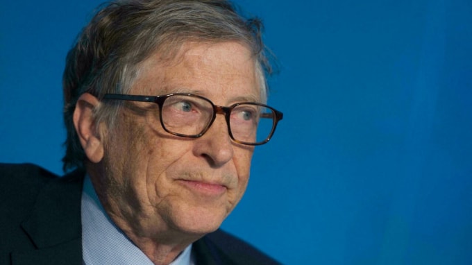 Bill Gates cho biết công ty Năng lượng đột phá của ông sẽ chi 1,5 tỷ USD trong vòng 3 năm với mục tiêu loại bỏ khí thải nhà kính góp phần gây ra biến đổi khí hậu, theo báo cáo truyền thông Mỹ. Ảnh: AFP
