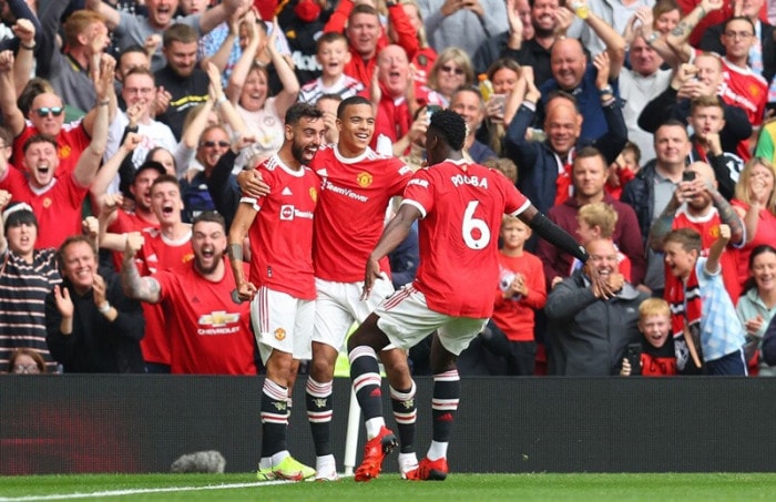 Man Utd dễ dàng đánh bại Leeds trong ngày ra quân tại Ngoại hạng Anh 2021-2022. Ảnh: baogiaothong.vn