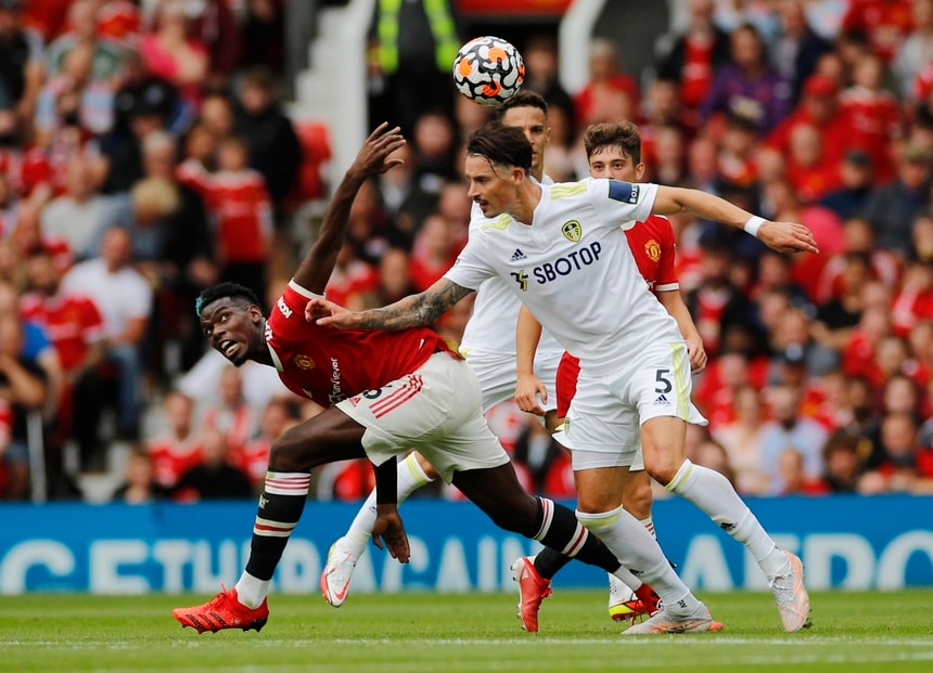Pogba khởi đầu mỹ mãn ở Premier League 2021/22. Ảnh: Reuters