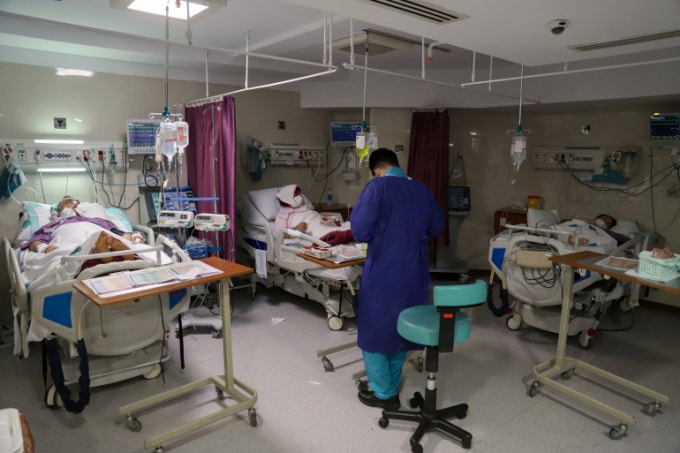 Một bệnh viện ở Iran. Ảnh: AJ