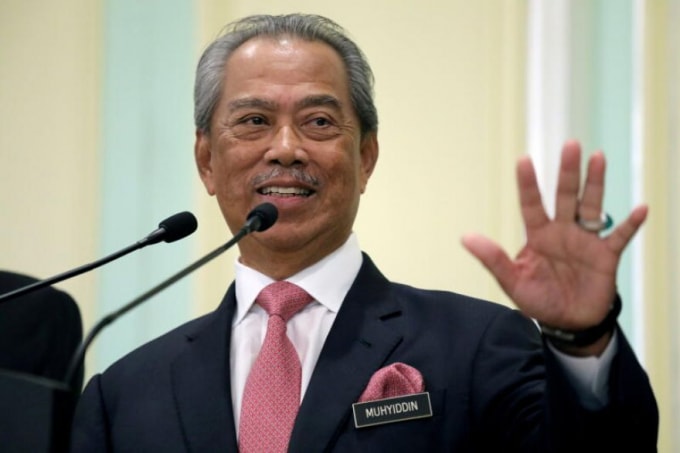 Thủ tướng Malaysia Muhyiddin Yassin có thể sẽ tuyên bố từ chức vào thứ Hai (16/8) - Ảnh: Reuters