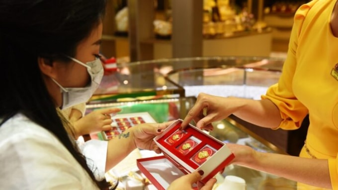 Giá vàng nhẫn hôm nay bất ngờ tăng mạnh ngày đầu tuần. Ảnh minh họa