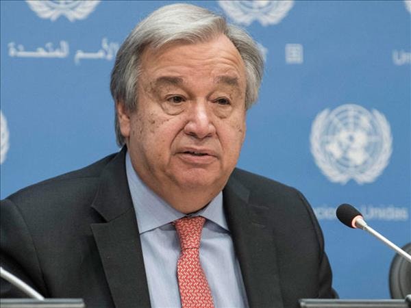 Tổng thư ký Liên hợp quốc Antonio Guterres kêu gọi chấm dứt bạo lực ở Afghanistan - Ảnh: Reuters