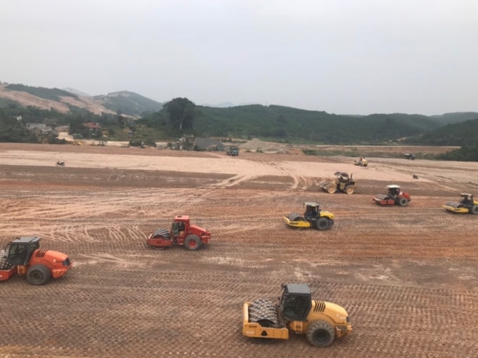 Hình ảnh công trình Hồ chứa nước Cánh Tạng, tỉnh Hòa Bình do Công ty Hoàng Dân thi công. Ảnh: Báo Xây dựng
