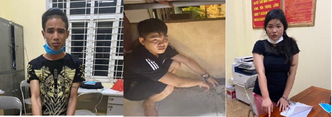 Các đối tượng trong vụ án