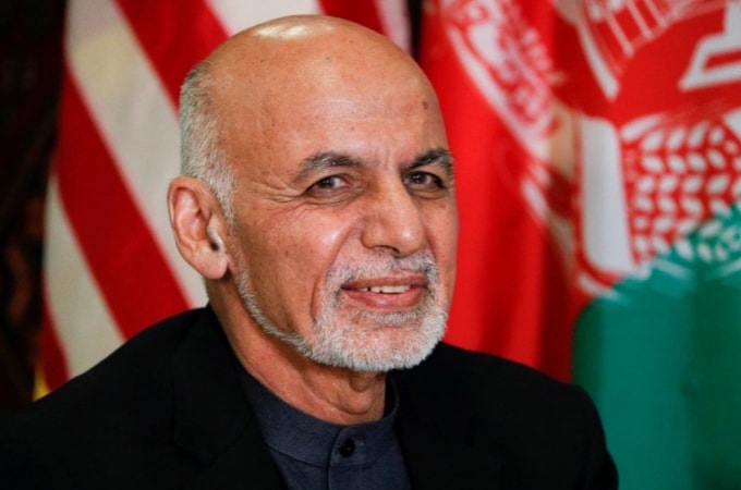 Tổng thống Ashraf Ghani đã bỏ trốn khỏi Afghanistan khi Taliban tiến vào Kabul - Ảnh: Stringer / Reuters