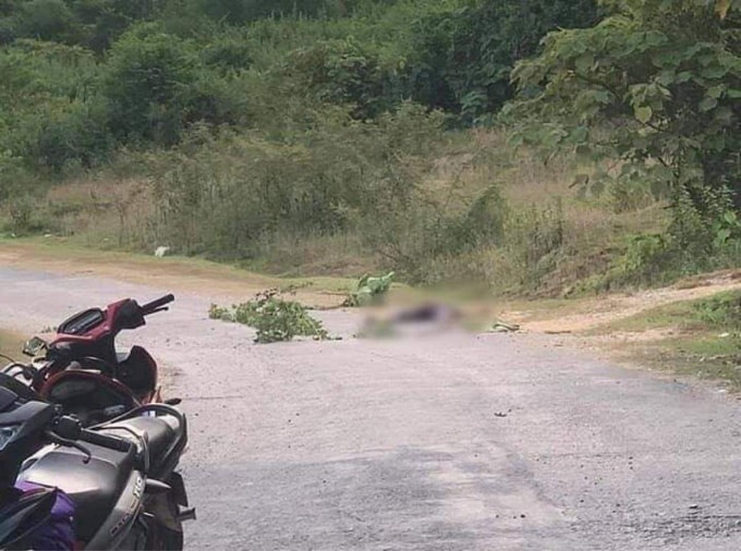 Hiện trường vụ việc.