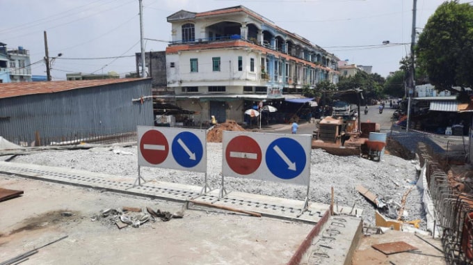 Cầu Vàm Trư do liên doanh nhà thầu Công ty xây dựng Phan Vinh - Công ty Cổ phần PUSCO thực hiện. Ảnh: Báo Giao thông
