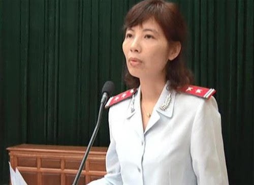 Bà Nguyễn Thị Kim Anh - trưởng đoàn thanh tra Bộ Xây dựng - Ảnh: T.L.