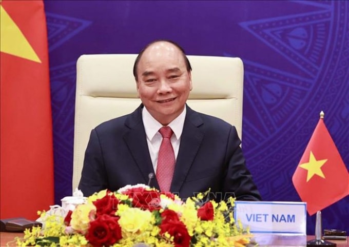 Chủ tịch nước Nguyễn Xuân Phúc. Ảnh: TTXVN