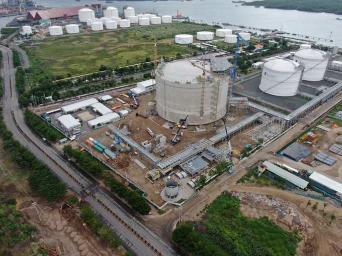Kho cảng PV GAS Vũng Tàu vẫn giữ nhịp độ SXKD, đầu tư xây dựng trong điều kiện phòng chống dịch bệnh.