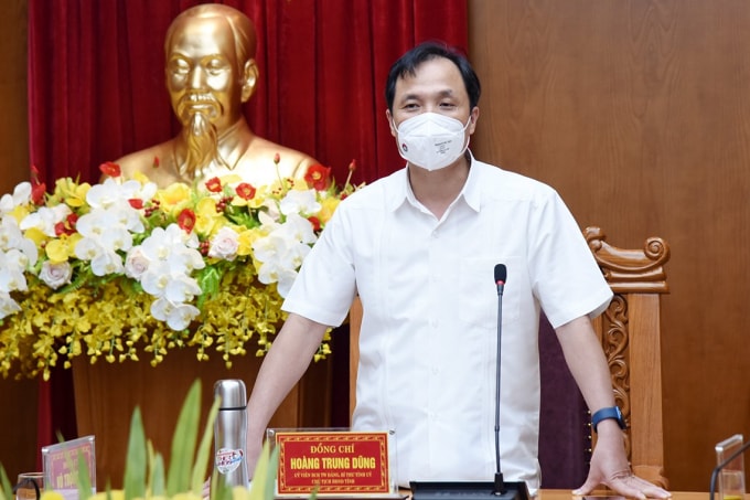 Bí thư Tỉnh ủy Hà Tĩnh Hoàng Trung Dũng cho biết, Quỹ được huy động từ nguồn xã hội hóa...