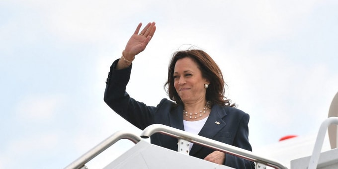 Phó Tổng thống Mỹ Kamala Harris thăm Việt Nam từ ngày 24/8 đến 26/8 - Ảnh: Getty