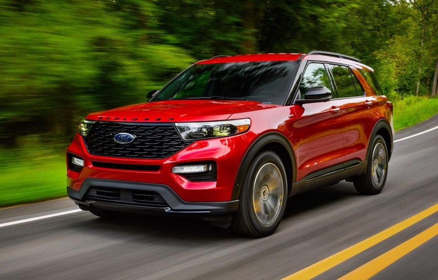 Ford Explorer 2022. Ảnh: Ford