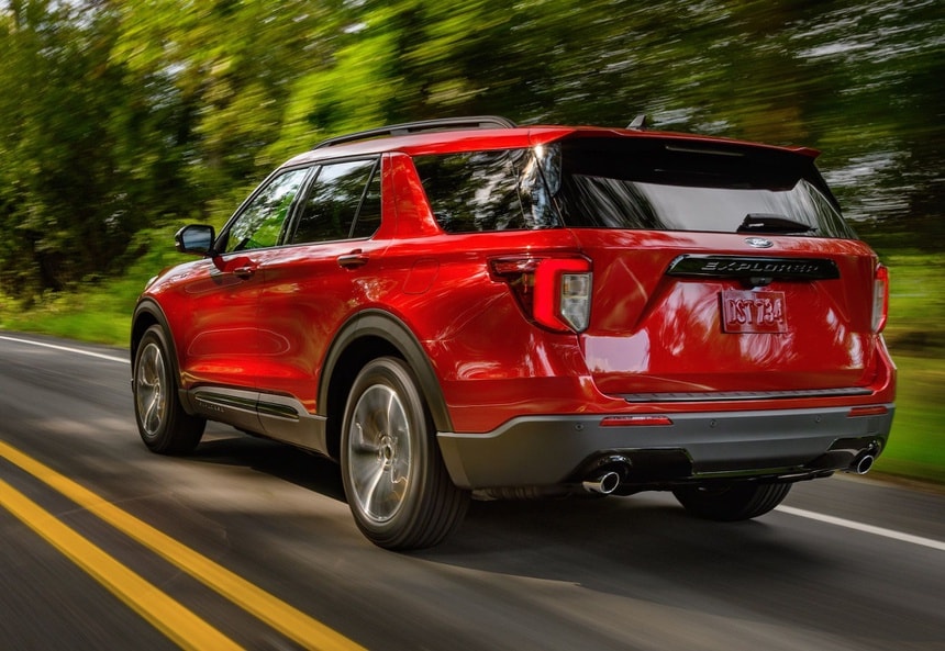 Ford Explorer 2022. Ảnh: Ford