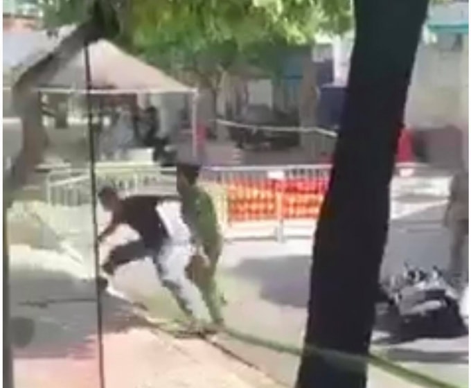 Hình ảnh cắt từ clip.