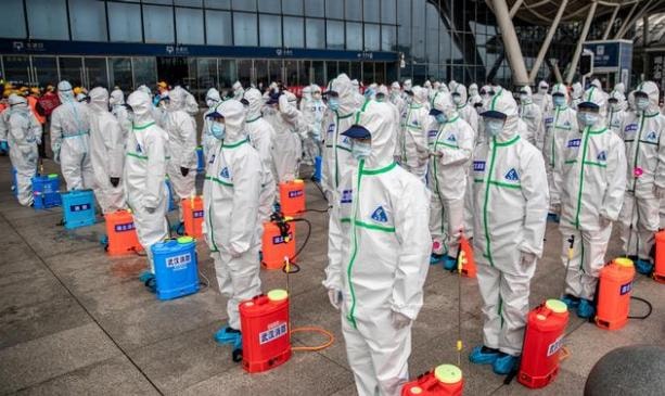 Viện Virus Vũ Hán bị phong tỏa sau sự xuất hiện của virus Corona - Ảnh: Getty