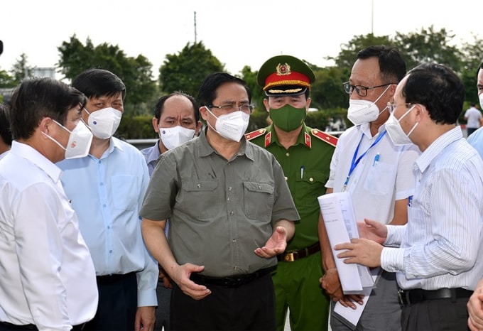 Đồng chí Phạm Minh Chính, Ủy viên Bộ Chính trị, Thủ tướng Chính phủ làm Trưởng Ban chỉ đạo Quốc gia phòng, chống dịch COVID-19.