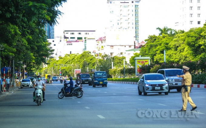 Vi phạm trật tự, an toàn giao thông có chiều hướng gia tăng trong thời gian thành phố Hà Nội thực hiện giãn cách xã hội theo Chỉ thị 16