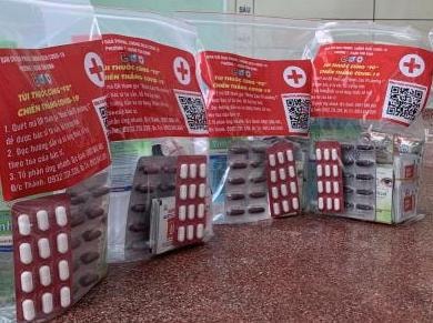 Gói chăm sóc sức khỏe F0 tại nhà phiên bản 1.4 của Sở Y tế TP. HCM.