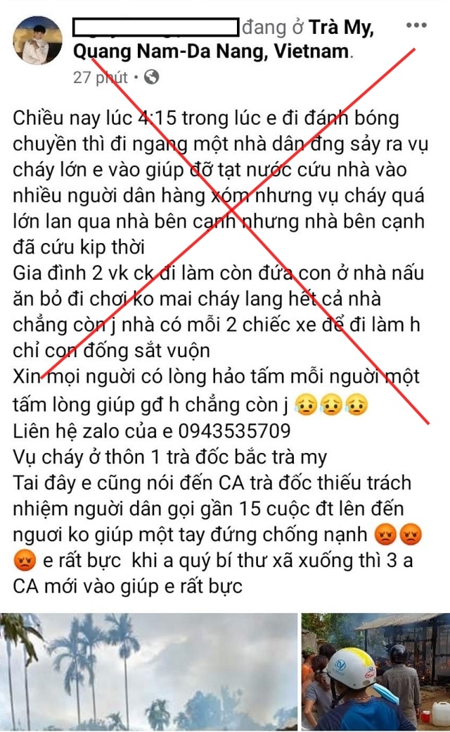 Xử phạt đối tượng tung tin giả