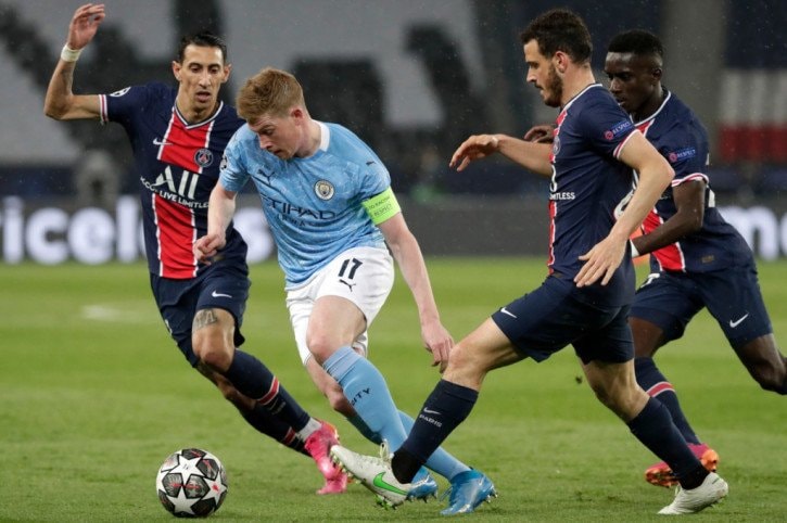 CLB Man City gặp PSG chắc chắn sẽ là 2 trận đấu được chú ý nhất ở vòng bảng cúp C1 năm nay. Ảnh: internet