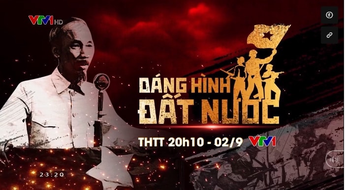 Chương trình “Dáng hình đất nước” sẽ lên sóng vào đúng ngày Quốc khánh 2/9. Ảnh: VTV
