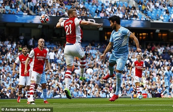man city gianh chien thang 5 0 truoc arsenal o ngoai hang anh 2021 22 hinh 1