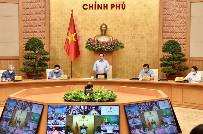thu tuong chu tri hop truc tuyen ve phong chong dich covid 19 voi 1060 xa phuong thi tran hinh 1