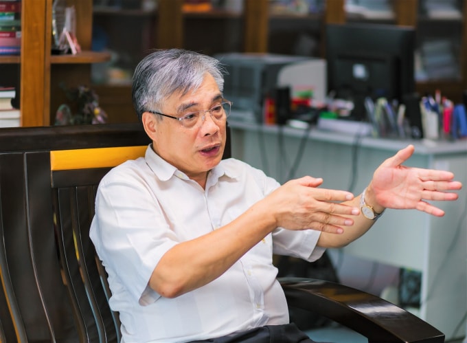 TS. Trần Đình Thiên - Viện trưởng Viện Kinh tế Việt Nam.