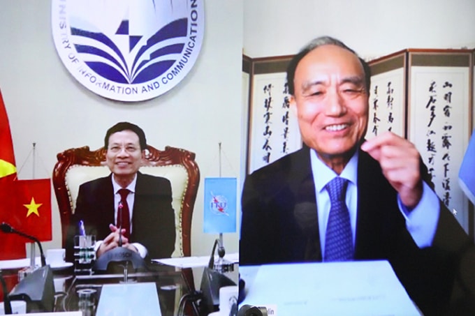 bo thong tin truyen thong ky ket hop tac voi itu ve to chuc hoi nghi va trien lam the gioi so 2021 hinh 1