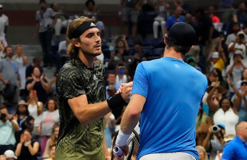 tsitsipas ha murray sau 5 set kich tinh tai vong 1 us open 2021 hinh 1