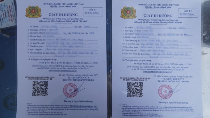 su dung giay di duong gia lam lay lan dich covid 19 co the bi phat den 12 nam tu hinh 2