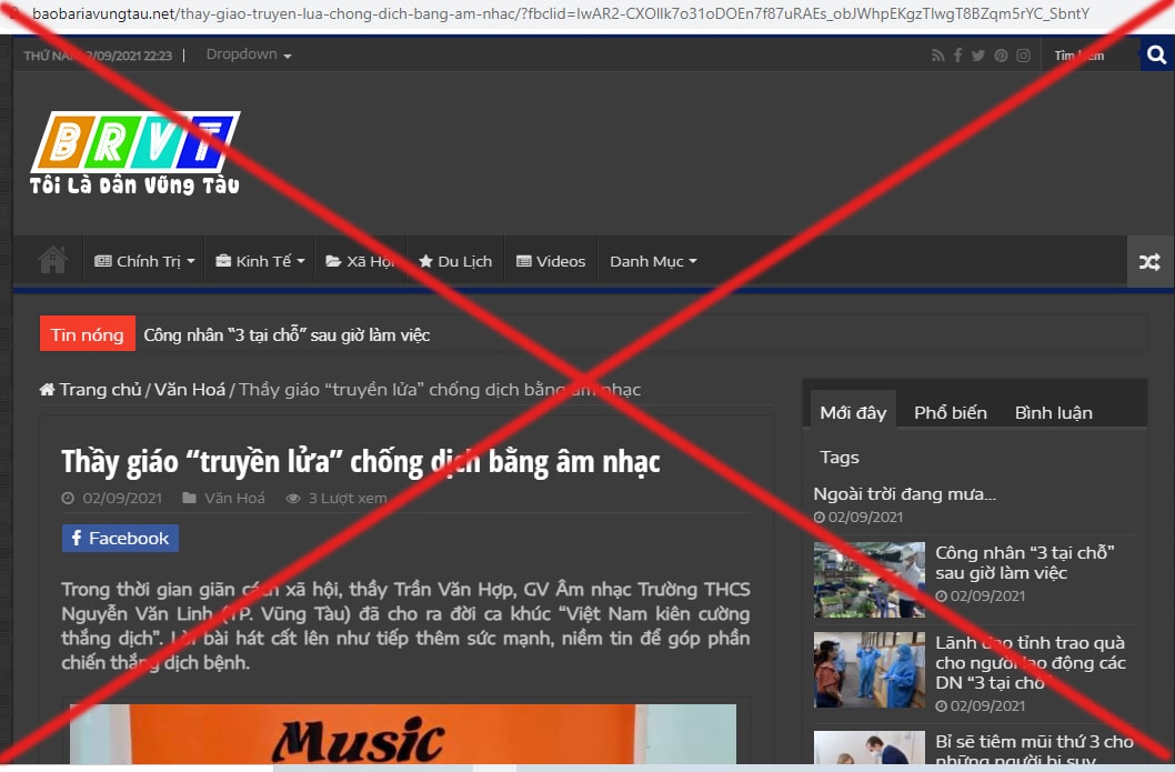 xuat hien website mao danh lay noi dung cua bao ba ria vung tau hinh 1