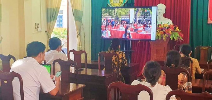 ha tinh khai giang nam hoc moi truc tiep tai duy nhat mot truong hoc hinh 6