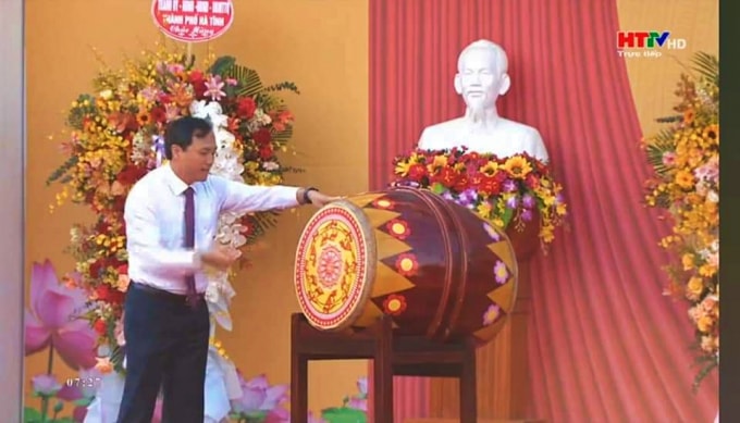 ha tinh khai giang nam hoc moi truc tiep tai duy nhat mot truong hoc hinh 4