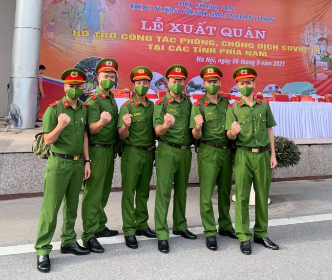 hoc vien csnd xuat quan chi vien cho cac tinh phia nam chong dich hinh 2